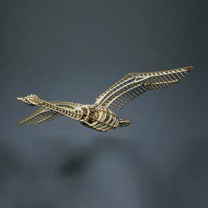 [마이즈]  고니 철새의 날개짓을 내손으로 오토마타 인테리어 소품 장식 교구 조립모형