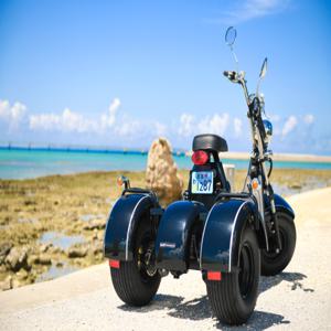 오키나와 렌트카 | 친환경적이고 패셔너블한 전기 오토바이