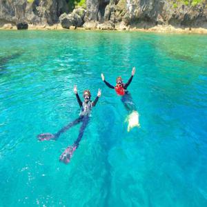 일본 오키나와 | 푸른동굴 스노클링. 딥다이빙 체험