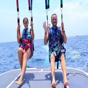 보라카이 플라이 & 다이빙 패키지 체험: 패러세일링 & 헬멧 다이빙 | 필리핀 제도
