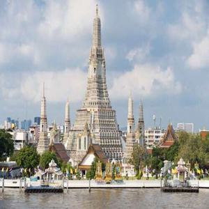 리버 보트 왕궁&에메랄드 사원&새벽 사원 투어 (태국, 방콕)