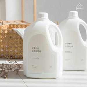 1+1 생활백서 섬유유연제 2.5L 2개 고농충 대용량 향 좋은