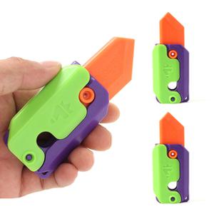 조이월드 3D 토이 나이프 3p 세트 피젯 당근칼 3d 중력 장난감 스피너 토이칼