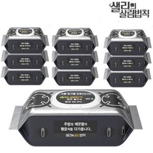 붕어빵 엘리트 올인원 A+ 초고평량 물티슈 72매 X 10팩