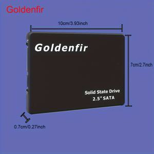 Goldenfir 새로운 스타일 저렴한 2.5 Sata 3 SSD 120GB 240GB 500GB 1TB 컴퓨터 노트북 용 솔리드 스테이트 디스크 내장 하드 드라이브