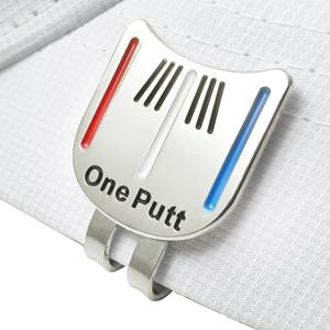 마그네틱 모자 클립이 있는 골프 퍼터 볼 마커, 퍼팅 정렬 목표 도구 골프 볼 마크