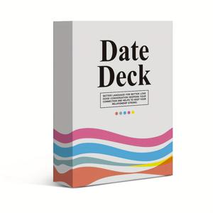 날짜 카드 게임 커플을 위한, 친밀감을 제안하는 의미 있는 대화, 데이트 나이트, 발렌타인 데이, 크리스마스 선물에 완벽한 게임 선물