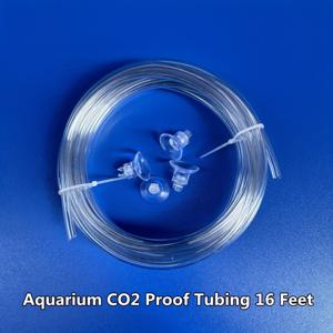 1개 16피트 어항 CO2 방지 튜브, 투명한 물고기 탱크 DIY 고압 호스
