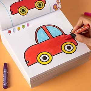 어린이를 위한 160페이지 스케치북 및 색칠 공부 - 미술 학습과 인지 발달 - 창의적 표현을 위한 그림과 낙서 패드