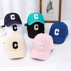 여성을 위한 C 패턴 통기성이 좋은 야구 모자, 야외 낚시 및 그룹 활동용 조절 가능한 태양 차단 모자