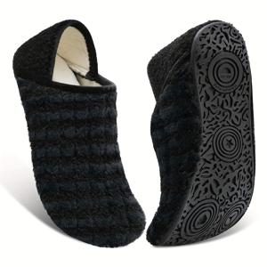 여성 플러시 플랫슈즈, 따뜻한 겨울 슬립온 신발, 편안하고 가벼운 플랫슈즈