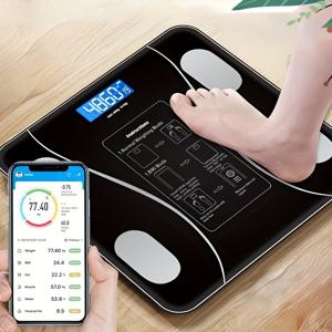 스마트 체중계 및 체지방 측정기 - 집에서도 정확하게 건강을 체크하십시오!