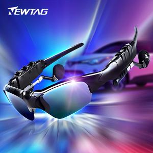 자전거 타기, 운전, 낚시, 여행 및 야외 활동에 완벽한 1개 UV 내구성 스포츠 안경과 무선 헤드셋