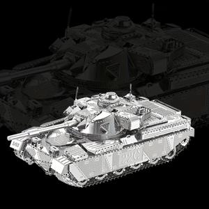 스테인리스 스틸 금속 접착제 없는 3D DIY 퍼즐 : 선조 탱크 모델 - 퍼즐 장난감, 데스크톱 장식, 생일 선물!