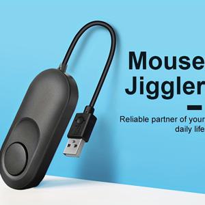 컴퓨터용 감지 불가능한 마우스 이동 USB 포트, 스위치와 함께, 마우스 움직임을 모방하여 컴퓨터의 절전 모드를 방지하는 플러그 앤 플레이