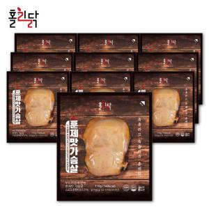 홀리닭 훈제맛 가슴살 110g 10팩 (실온보관)