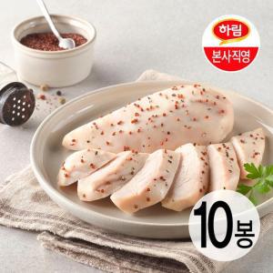 하림이닭 닭가슴살 퀴노아페퍼 115g 10팩