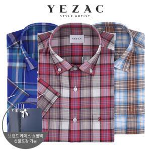 [롯데백화점]예작(셔츠) 예작 남자 여름 반팔 밑단일자 남방과 와이셔츠 모음전