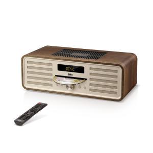 브리츠 BZ-TX1000 레트로 올인원 블루투스 미니 오디오 CD플레이어 라디오 USB 알람 인테리어 거실 스피커