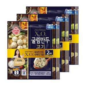 [소비기한 임박] 오뚜기 XO 굴림만두 고기, 350g, 2입, 3개