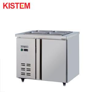 키스템 스프링 도어 수평발 구내식당 반찬테이블냉장고 KIS-PDB09R_MC