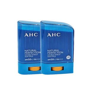 AHC 내추럴 퍼펙션 더블 쉴드 선 스틱 22g x 2개/파란 GM
