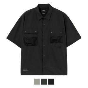 [하프클럽/스위브]Air Hole Mash Pocket Half Shirts (3COLOR