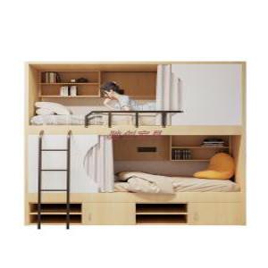 캠슐침대 벙커 침대 베드 수면 방 도미토리 방음 2층