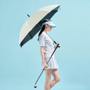 [24년 신제품] 프롬비 이글루 UV차단 골프형 27인치 선풍기우산 솔리드 FE246 계절