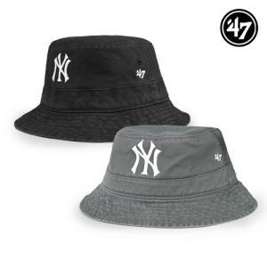 47브랜드 뉴욕양키스 MLB 남녀공용 버킷햇 벙거지 모자 2종택일