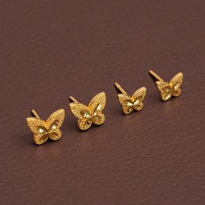 [제이로사]제이로사 24k 컷팅 나비 순금 귀걸이 1.875g