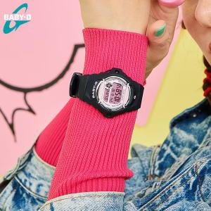 베이비지 BG-169U-1CDR 블랙&핑크 여자 여성 학생 어린이 캐주얼 패션 손목시계