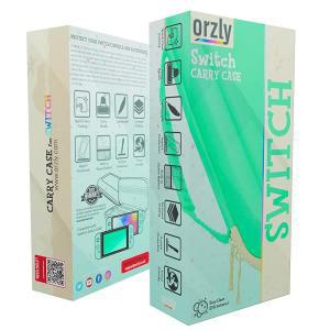 Orzly 닌텐도 스위치스위치 OLED용 스위치 케이스 동물의 숲 테마 액세서리 및 게임 카드 보관 여행용 휴대