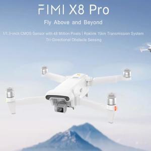 FIMI X8 Pro 2023 4K 전문 HD 카메라 드론  GPS 스마트 장애물 회피  3 축 짐벌 RC 쿼드콥터 헬리콥터