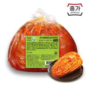 [종가집](종가집) 중부지역식 백두 포기김치 10kg (외식)