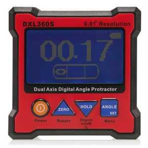 축경사 계측기 물품 디지털경사계 각도기 공사장 DXL-360S