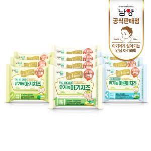 [남양유업]남양 드빈치 유기농 아기치즈 1~3단계_100매