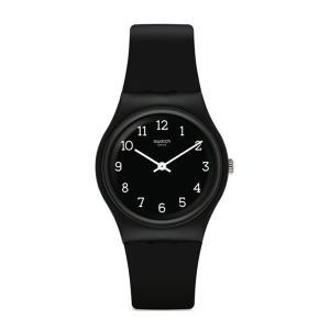 [스와치][하프클럽/스와치]스와치 손목 시계 공용 젤리 BLACKWAY GB301