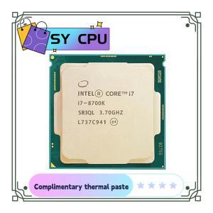 중고 코어 i7-8700K i7, 8700K, 3.7GHz, 6 코어, 12  CPU 프로세서, 12M, 95W, LGA 1151