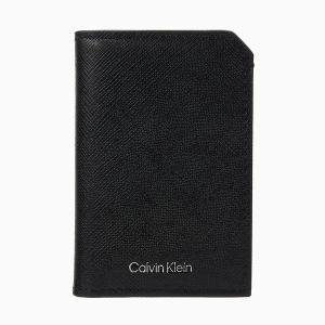 [Calvin Klein Jeans ACC](본점)남성 매트 사피아노 컴팩트 카드지갑(40W0501-BAE)