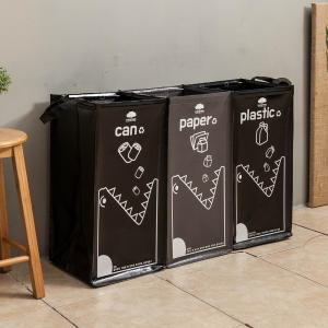 가정용 재활용 분리수거함 3종세트 대용량 분리수거 쓰레기통 청소용품