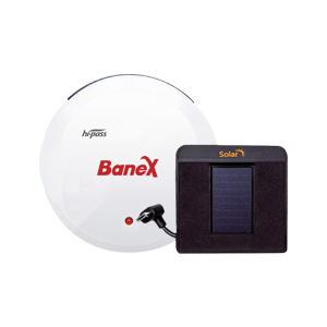 바넥스 BX300 하이패스 단말기, 화이트+태양광충전거치대, 1개