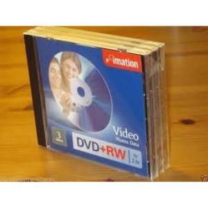 미니빔 프로젝터 가정용 사무실용 Imation DVD+RW 4X 2 Hour 3 Disc 내장형 광학 디스크 드라이브