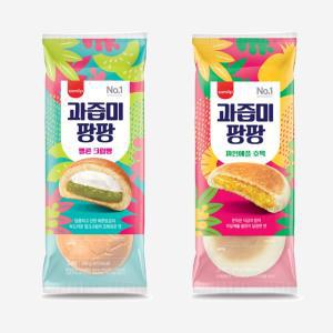 삼립 간식 2개 골라담기 과즙미 팡팡 멜론 크림빵 240g 파인애플 호떡 270g