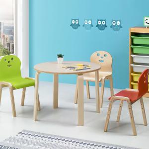 토리 원목 초등 책상 의자 키즈테이블 주니어 어린이 책상 4단계 높이조절
