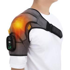 발온열기 온열찜질기 전기 어깨 허리 무릎 배 목 복부 매트 LED 디스플레이 3 단계 가열 진동 어깨 마사지