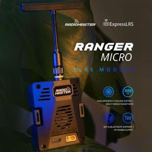 RadioMaster Ranger 마이크로 ELRS 모듈 콤보 세트 RP1 리시버 RX TX16S MKII 라디오 RC FPV 드론 쿼드콥터