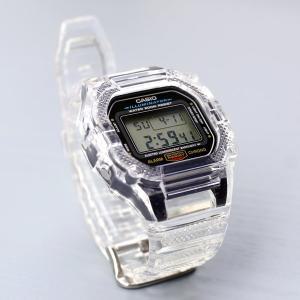[지샥] 투명 클리어 빈티지 전자 손목시계