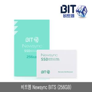 [창립18주년] 비트엠 Newsync BITS (256GB) SATA3 2.5인치 SSD TLC 3D 낸드플래시 256기가 내장형