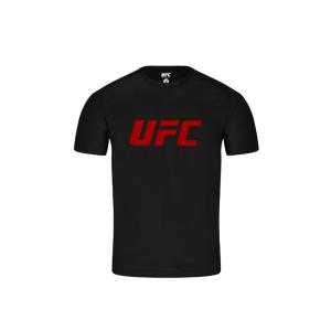 [UFC SPORT](김해점)UFC 텐션 빅로고 머슬핏 반팔 티셔츠 블랙 U4SSU2322BK